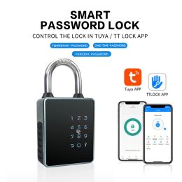 Vergrendel draagbare deurslot Smart hangslot Bluetooth tuya of ttlock app