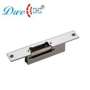 Vergrendel gratis verzending RF beveiligingsvermogen af vergrendel de deur smalle RFID elektrische slagdeur slot 12V voor deur