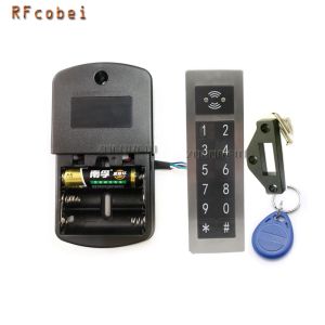 Vergrendeling RFID 125 kHz Combinatieslot, deurtoegang Digitale elektronische beveiligingskast gecodeerd Locker Contact toetsenbord wachtwoord