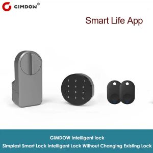 Vergrendel Tuya BluetoothCompatible Gateway Smart Lock -wachtwoord Remote Control Access Control Switch Aler voor Safe Security Digital Locker