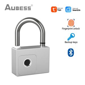 Verrouiller Tuya Smart Ringer-Empreinte verrouille la maison Smart Home Electronic Finger Locks IP65 Bluetooth USB imperméable via Smart Life