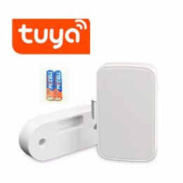 Lock Tuya Smart Home Invisible Bluetooth Cabinet Lock Mobile Mobile Remote Control Intelligent Keyless Furniture File Lade Locker Postbox