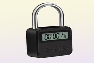 Lock USB LCD Display Micro Micro Electrónico Tiempo de tiempo recargable Tiempo de tiempo Multifunción Pesado 2207254721332