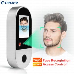 Verrouille en yrhand tuya Bluetooth Face Reconnaissance Présistance verrouillage de porte RFID Carte de contrôle d'accès intelligent Système de porte intelligente