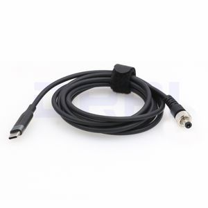 Verrouillage 5,5 x2,1 mm DC vers USB-C PD 12V Câble d'alimentation pour Atomos Ninja V Monitor / Zwo ASI refroidi caméras refroidies