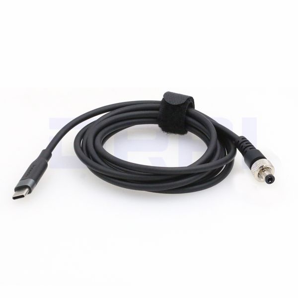 Bloqueo de 5.5 x2.1 mm DC a USB-C PD Cable de alimentación de 12V para Atomos Ninja V Monitor/ ZWO ASI Cámaras enfriadas