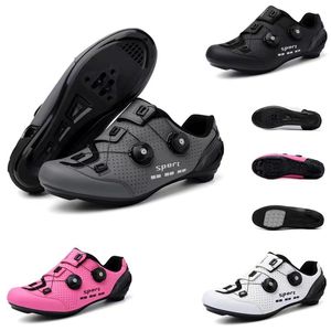 Zapatos de ciclismo con bloqueo, zapatos con bloqueo para bicicleta para hombre, zapatos de ciclismo de montaña desbloqueados para mujer