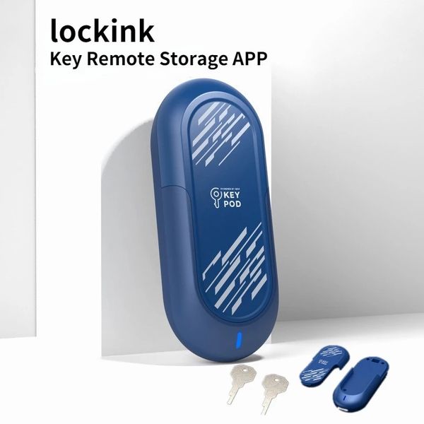 Dispositivo de castidad Locklink, caja de seguridad para llaves, almacenamiento remoto, aplicación QIUI, prevención de descarrilamiento, Control inteligente, accesorios de bloqueo de pene