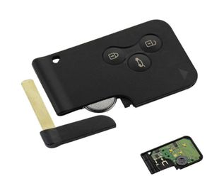 Slotenmaker levert nieuwe megane kaart voor Renault Scenic II Grand Scenic 20032008 433MHz PCF7926 Chip 3 -knop Remote PCB7902443