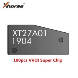 Fournitures de serrurier Xhorse VVDI Super Puce XT27A01 XT27A66 Transpondeur Support Réécriture pour VVDI2/VVDI Clé Outil MAX/VVDI MINI Clé Outil 100 pcs/lot