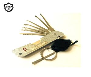 Herramientas de cerrajería Haoshi Herramientas Fold Lock Pick Astilla Color Lock Picks Herramientas Candado Jackknife Jack Knife Lock Picks 5803301