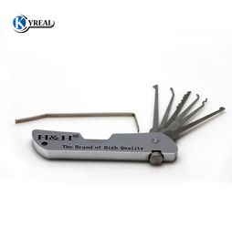 Herramientas de cerrajería HH Fold Knife Pick Tool Candado Lock Picks Herramientas Lockpick 2028797