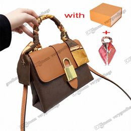 LOCKY BB Designer borse borsa in pelle invecchiata borse da donna portafogli portamonete louiss M44654 M44141 j0BY #