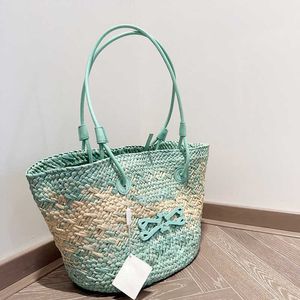 Loeews qualité concepteur haute plage sacs sac paille épaule grand Shopping sac à main vacances fourre-tout femmes 230718bj