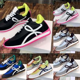 Loeweelies Loewss Lowes Flow 2023 Sneakers pour hommes Sneakers Runner Designer Womens Casual Chaussures en nylon Sneaker Soft Upper Fashion Fashion Sport Ruuning Classic Shoe to