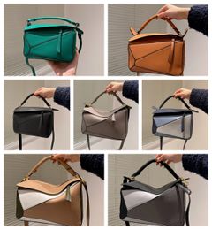 sac de créateur de sacs lowew sac en cuir authentique sac à main en cuir sacs de seau de seau de set
