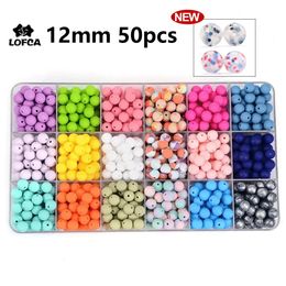 Lofca Silicone Beads 12 mm 50pcslot dentition