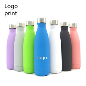 Logo Custom / Advertising Vacuumflessen Cup Thermische fles voor waterthermokoppel 500ml