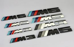 Logo autocollants queue pour BMW X6M X5 voiture BMW série 3 série 5 M3 M5M1 M Grille2320703