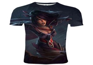 LOL 3D Gedrukt T-shirt Game Stijl Mannen Vrouwen Casual Oneck Streetwear Korte Mouw T-shirt League Of Legends Unisex Hip Hop shirt X08710168