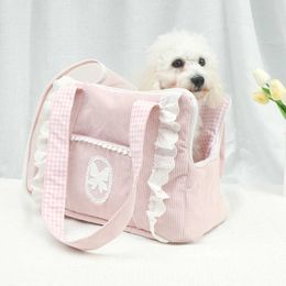 Sac de sortie pour animaux de compagnie Lolita pour prévenir le stress pour les chats sortant sac de sortie pour animaux de compagnie respirant Portable pour chien 240315