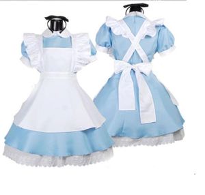 LOLITA Princess Maid -jurken Fancy Apron Dress Maid Outfits Uniform Anime Cute Costume Stage Performance Kostuum Keukenkleding3142856