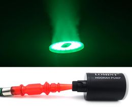 LOMINT Nieuwe Mini Draagbare Waterpijppomp Elektronische Luchtpomp Shisha Starter Met 1300 mAh Oplaadbare Batterij Krachtige Motor3717454