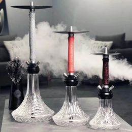 LOMINT Kleine Middelgrote Waterpijp Plastic Shisha Volledige Complete Set Hoogte 66cm 65cm 64cm 60cm 53cm 44cm LMHP004 240104