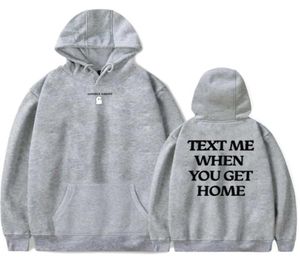 Lonely Ghost SMS moi quand vous rentrez chez vous série télévisée Merch Hoodies Nouveau sweat-shirt Menwomen Winter Cosplay Sleeves long 2974960