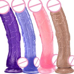 Longo 12 Polegada PVC Realista Penis Dildo sexyy Enorme Com Ventosa Para Masturbador Feminino Adulto Brinquedos Sensuais para Mulheres Lésbicas