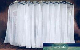 Long 160180200 cm Transparent doux Tulle cache-poussière pour la maison vêtements robe de mariée vêtement robe de mariée protecteur maille fil Factor4116201