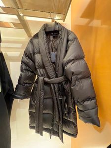 Manteaux longs pour femmes, vestes chaudes à la mode, Parka décontractée avec lettres imprimées, manteau Flexible de haute qualité, vêtements d'extérieur, automne hiver