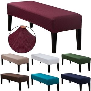 Lange Bank Cover Spandex Piano Slipcover Stretch Seat Case Protector Elastische Stoel Covers Woonkamer El Decor 211116