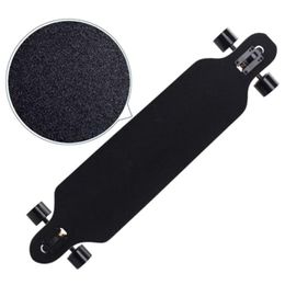 Papier de verre à plateau long professionnel de pont de skateboard noir pour planche de patinage Longboard Emery Road245r