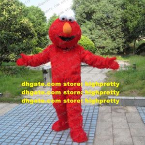 Lange vacht Elmo Monster Cookie mascotte kostuum volwassen stripfiguur outfit pak grootschalige activiteiten hilarisch grappig CX2006195y