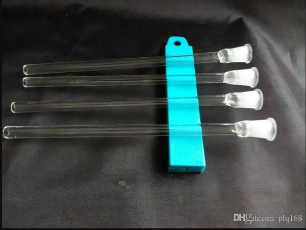 Long insert en verre Bongs Tuyaux de brûleur à mazout Tuyaux d'eau Rigs Fumer