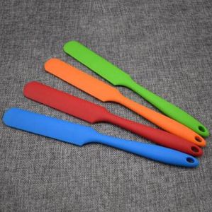 Spatule en Silicone à Long manche, mélangeur de crème à gâteau, grattoirs de pâte de cuisson, outils de confiserie, accessoires de cuisine