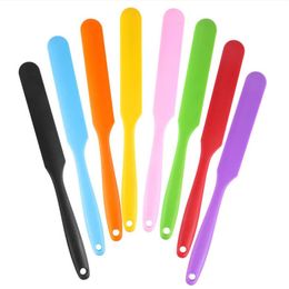 Manejo largo Spátula Spatula resistente al calor Flexible flexible antiadherente Camina delgada Mezcladora Rasta Herramientas de horneado de la licuadora 1223366