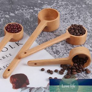 Lange handgreep houten koffie schep keuken kookgereedschap kruiden lepel hoge kwaliteit thuisbenodigdheden Japanse stijl tabelgerei