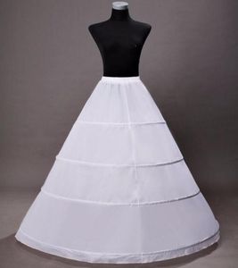 Lange Hoepel Petticoats Voor Trouwjurken Vrouwen Onderrok 2016 Witte Crinoline Jupon Sottogonna3007654