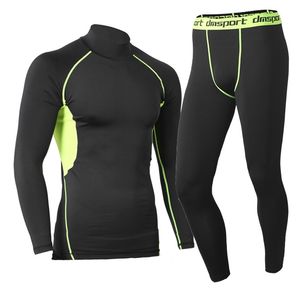 Long Johns Hommes Sous-Vêtements Thermiques Ensemble Femmes Garrafa Termica Compression Thermo Sous-Vêtements Hommes Chanceux John Cueca Spandex Leggings 211108