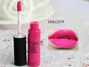 Marca Soft Matte Lip Gloss Velvet Matte Liquid Lipstick Natural Nude Larga duración Impermeable 8ML Maquillaje Lipgloss