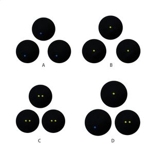 Duurzame combinatiesets - Blue Dot Training Squashballen Rubber is stevig en duurzaam 240313
