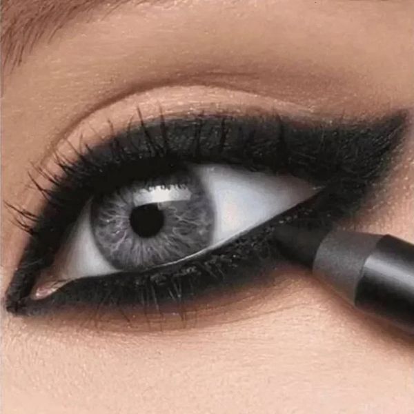 Crayon eye-liner longue durable pigment coloré étanche bleu noir blanc couleur gel liner stylo maquillage beauté cosmétique 240510