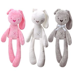 Long Legged Bunny Dolls Baby Accompany Soothing Doll Cartoon Rabbit Plush Toy Cute Cartoon Plush Toy Gifts Stuffed Animal Dolls 220531