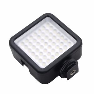 Freeshipping Long Life 5.5W 800lm 6000K Mini Portable 49 LED Lámpara de luz de video Iluminación fotográfica para fotografía de cámara