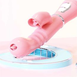 Long Love Fairy Shaker Bâton de massage AV Chauffage télescopique automatique Appareil féminin Produits pour adultes 75% de réduction sur les ventes en ligne