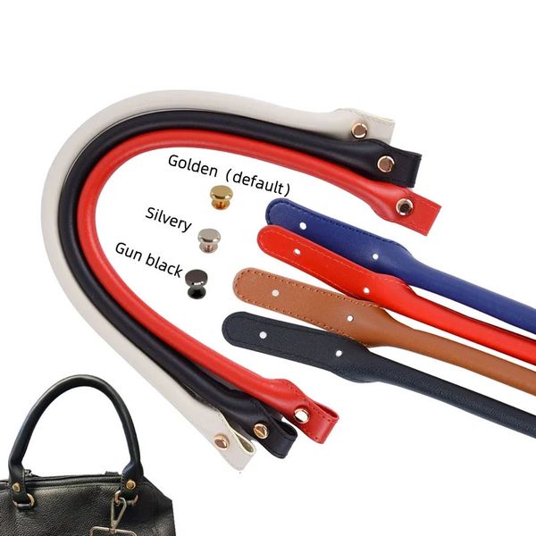 Longue sangle de sac en cuir PU, mode dames femmes, poignées de bricolage pour sac, accessoires de remplacement 240314