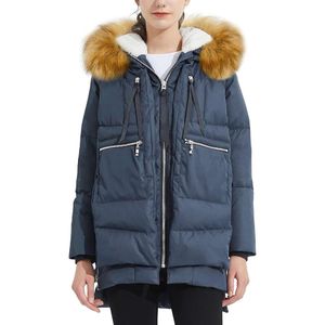 Longue veste de puffer épaissie de la veste en laine Hotte doublée de capuche XS-5XL M manteaux pour femmes 4qtbq