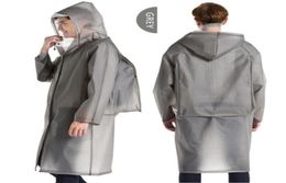 Lange regenjas EVA dikke regenkleding Universele poncho Waterdichte wandeltocht Regenjas met capuchon inclusief schooltas Positie3593661